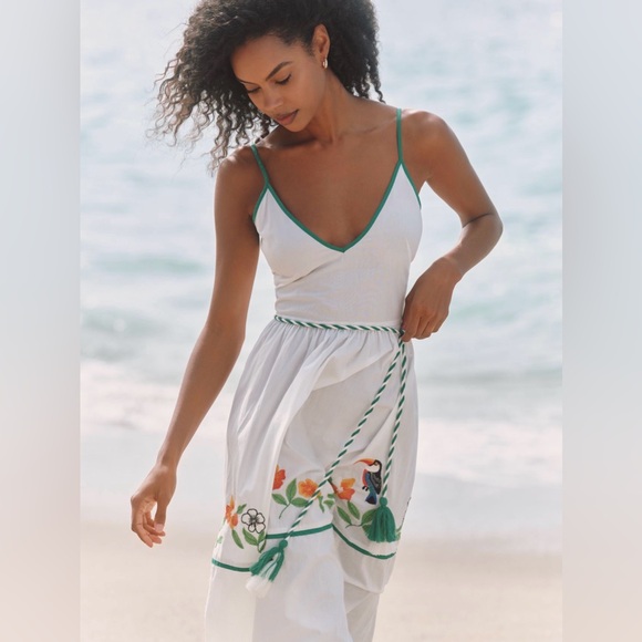 Anthropologie Celandine Embroidered Midi Dress, Various Sizes NWT - Picture 4 of 8